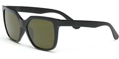 Serengeti Wakota Polarized Ss536002 Occhiali Da Sole Neri Per Donna In Green