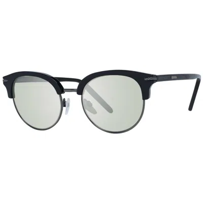 Serengeti Women's Round Sunglasses In Black