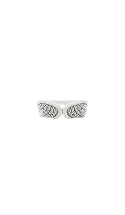 Serge De Nimes Angel Ring In Silver
