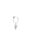 Serge De Nimes Bull Earring In Silver