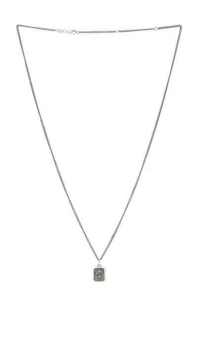 Serge De Nimes Chrysanth Necklace In Silver