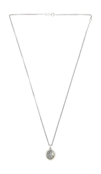Serge De Nimes Courage Necklace In Silver