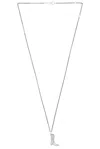 Serge De Nimes Cowboy Boot Necklace In Silver