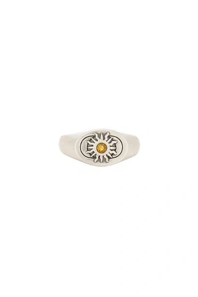 Serge De Nimes Helios Ring In Silver