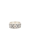 Serge De Nimes Kabuto Ring In 실버