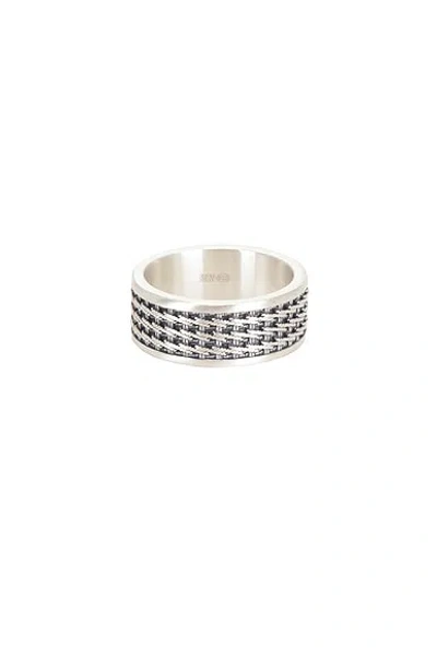 Serge De Nimes Kusari Ring In Silver