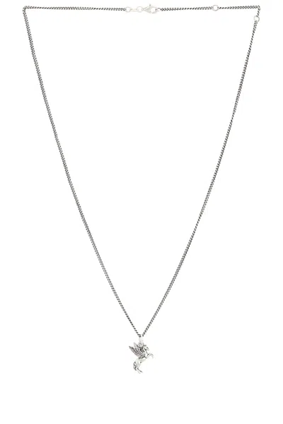 Serge De Nimes Pegasus Necklace In Metallic