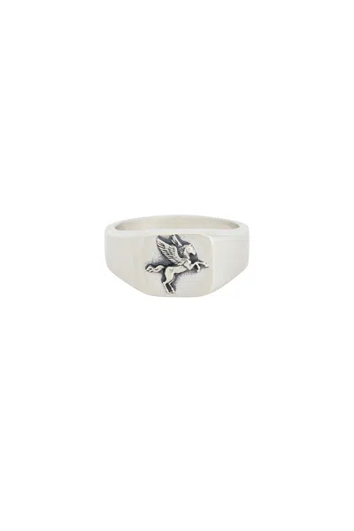 Serge De Nimes Pegasus Ring In Metallic