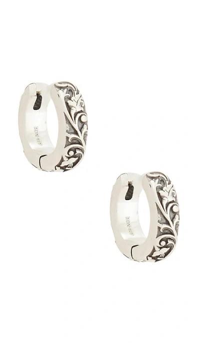 Serge De Nimes Pergola Earring In Metallic Silver