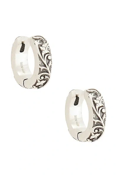 Serge De Nimes Pergola Earring In Silver