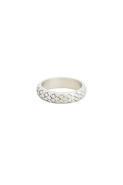 Serge De Nimes Scale Ring In Silver