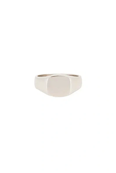 Serge De Nimes Signet Ring In Silver