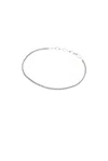 Serge De Nimes Wheat Chain Bracelet In Silver