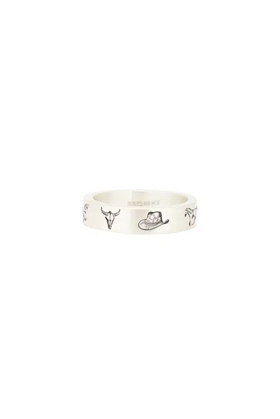 Serge De Nimes Wild West Ring In Silver
