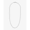SERGE DENIMES SERGE DENIMES MEN'S SILVER ROLO STERLING-SILVER CHAIN NECKLACE