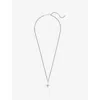 Serge Denimes Mens Celestial Sterling-silver Pendant Necklace In White
