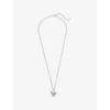 Serge Denimes Mens Eagle 925 Sterling Silver Necklace In Metallic