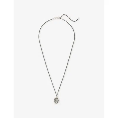 Serge Denimes Mens Fortuna 925 Sterling Silver Pendant Necklace