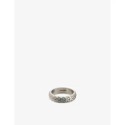 Serge Denimes Mens Scale 925 Sterling Silver Ring