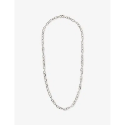 Serge Denimes Mens Dynasty Rhodium-plated 925 Sterling-silver Chain Necklace