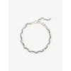 Serge Denimes Mens Reaction Sterling-silver Bracelet In Metallic