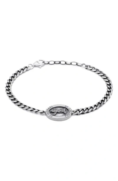 Serge Denimes Silver Archangel Bracelet
