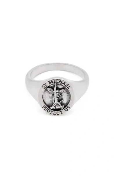Serge Denimes Silver Archangel Ring