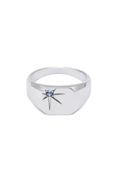 Serge Denimes Silver Bond Ring In Metallic