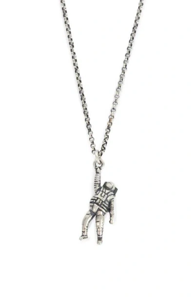Serge Denimes Silver Pioneer Pendant Necklace