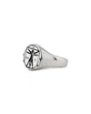 Serge Denimes Sterling Silver Vitruvian Ring In Silver