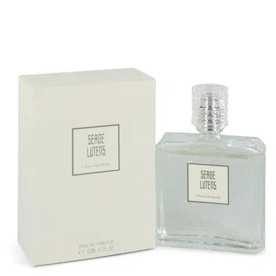 Serge Lutens 3.3 oz Leau Darmoise Eau De Parfum Spray For Women In White