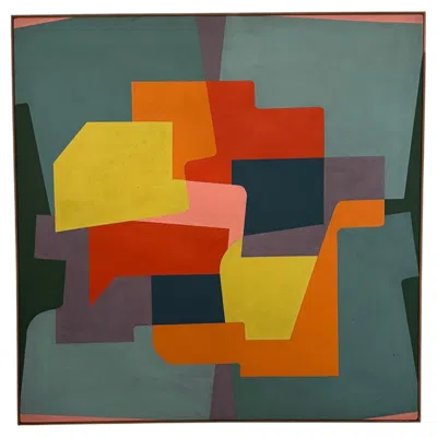 Pre-owned Serge Poliakoff 1960's Abstract Painting In Brown