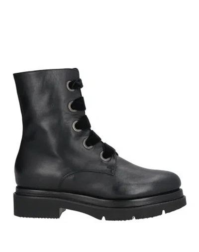 Sergio Cimadamore Woman Ankle Boots Black Size 6.5 Leather