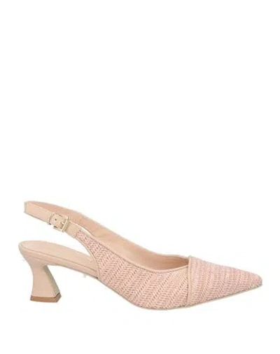 Sergio Cimadamore Woman Pumps Pink Size 10 Textile Fibers