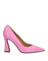 Sergio Cimadamore Woman Pumps Pink Size 7 Leather