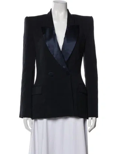 Pre-owned Sergio Hudson Blazer In Blue
