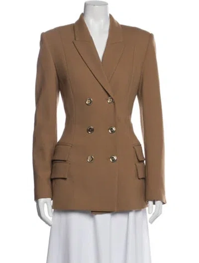 Pre-owned Sergio Hudson Blazer In Neutral