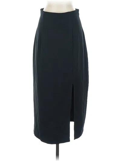 Pre-owned Sergio Hudson Formal Skirt In Black