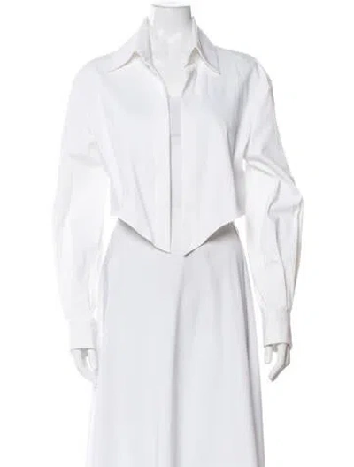 Pre-owned Sergio Hudson Jacket In White