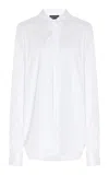 Sergio Hudson Men's Button Up Cotton Shirt In White