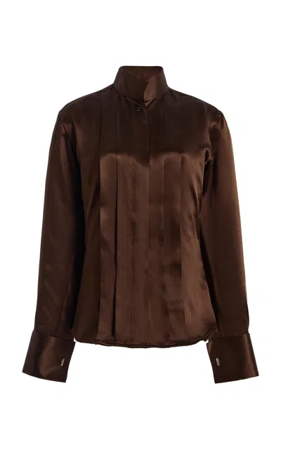 Sergio Hudson Moda Operandi In Brown