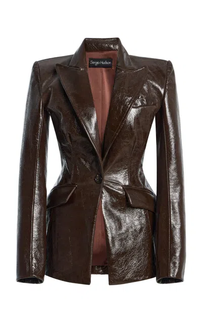 Sergio Hudson Moda Operandi In Brown