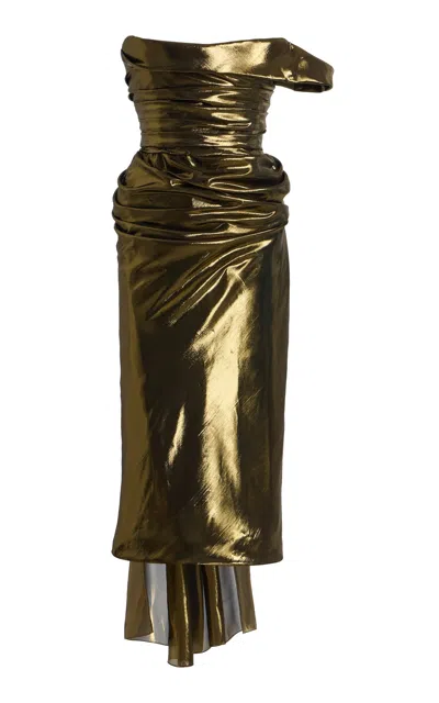 Sergio Hudson Moda Operandi In Gold