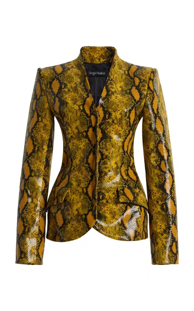 Sergio Hudson Moda Operandi In Yellow