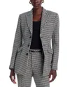 Sergio Hudson Peak Lapel Blazer In Multi
