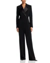Sergio Hudson Jumpsuit Tuxedo In Ebony