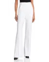Sergio Hudson Tuxedo Pants In White