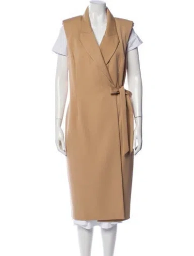 Pre-owned Sergio Hudson Vest In Neutral