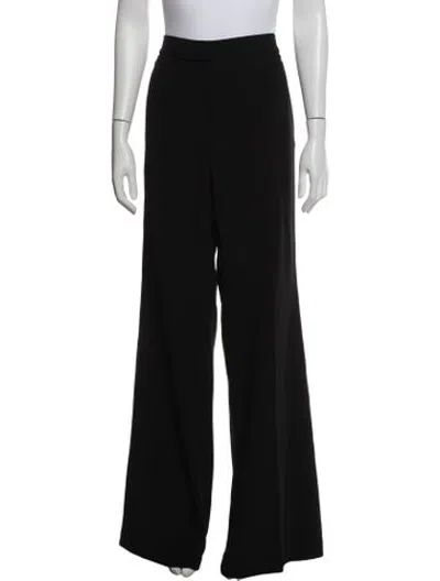 Pre-owned Sergio Hudson Wide Leg Pants W/ Tags In Black