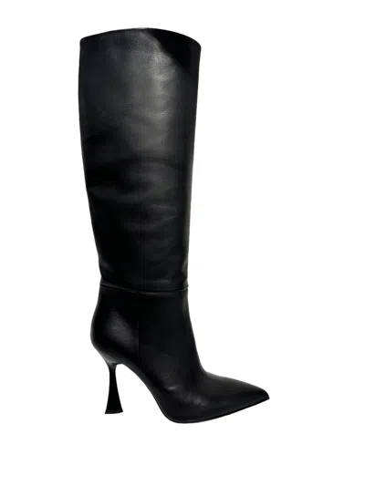 Sergio Levantesi - Black Leather Boot Art.kait (4362) Kait Nero